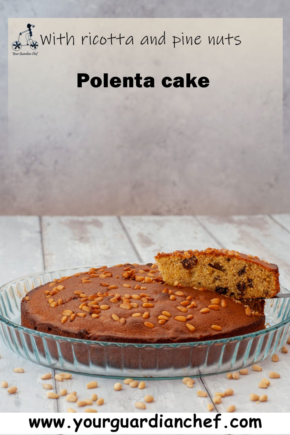 Sweet Italian Polenta Cake Recipe With Ricotta Your Guardian Chef