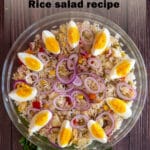 Italian rice salad pin