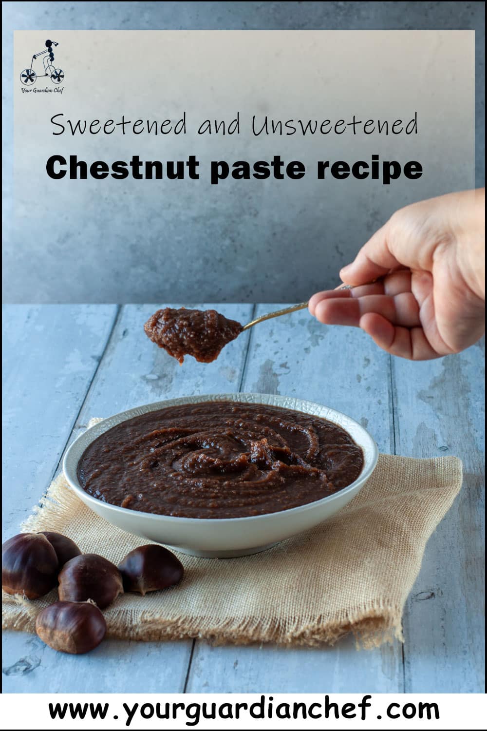 Chestnut Paste Recipe Sweetened and Unsweetened Your Guardian Chef