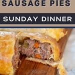 Meat sausage hand pie PIN