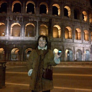 Laura Giunta Tobin in Rome