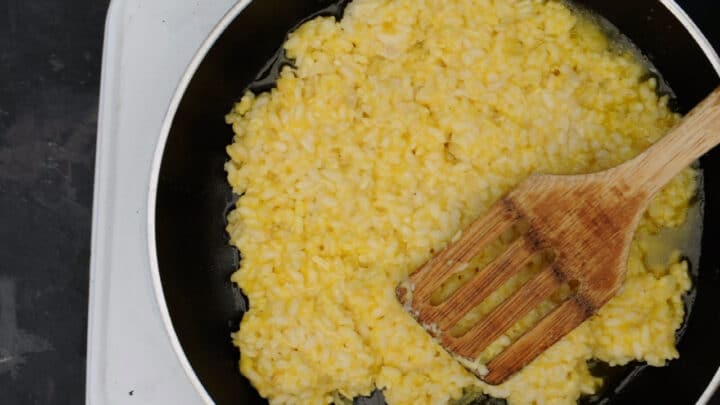 Fry Uncooked Risotto Rice How to make Crispy Fried Leftover Risotto Cakes - Your Guardian Chef