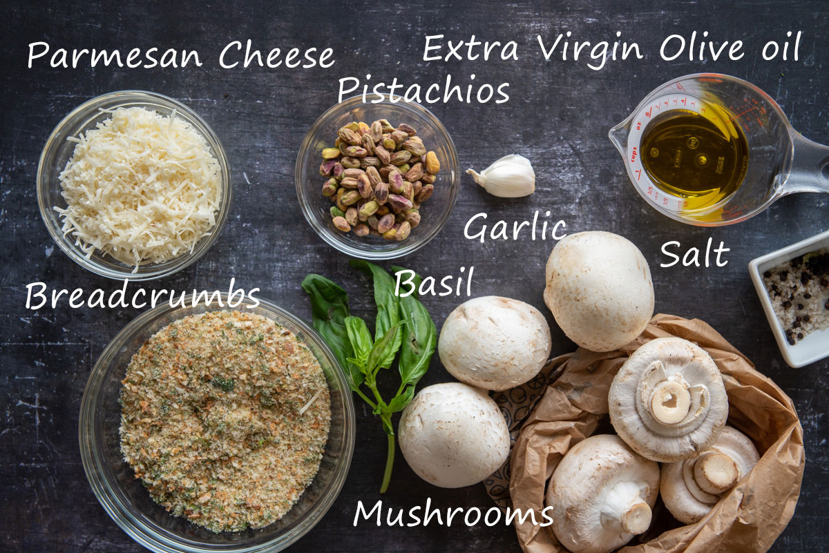 Ingredients with names