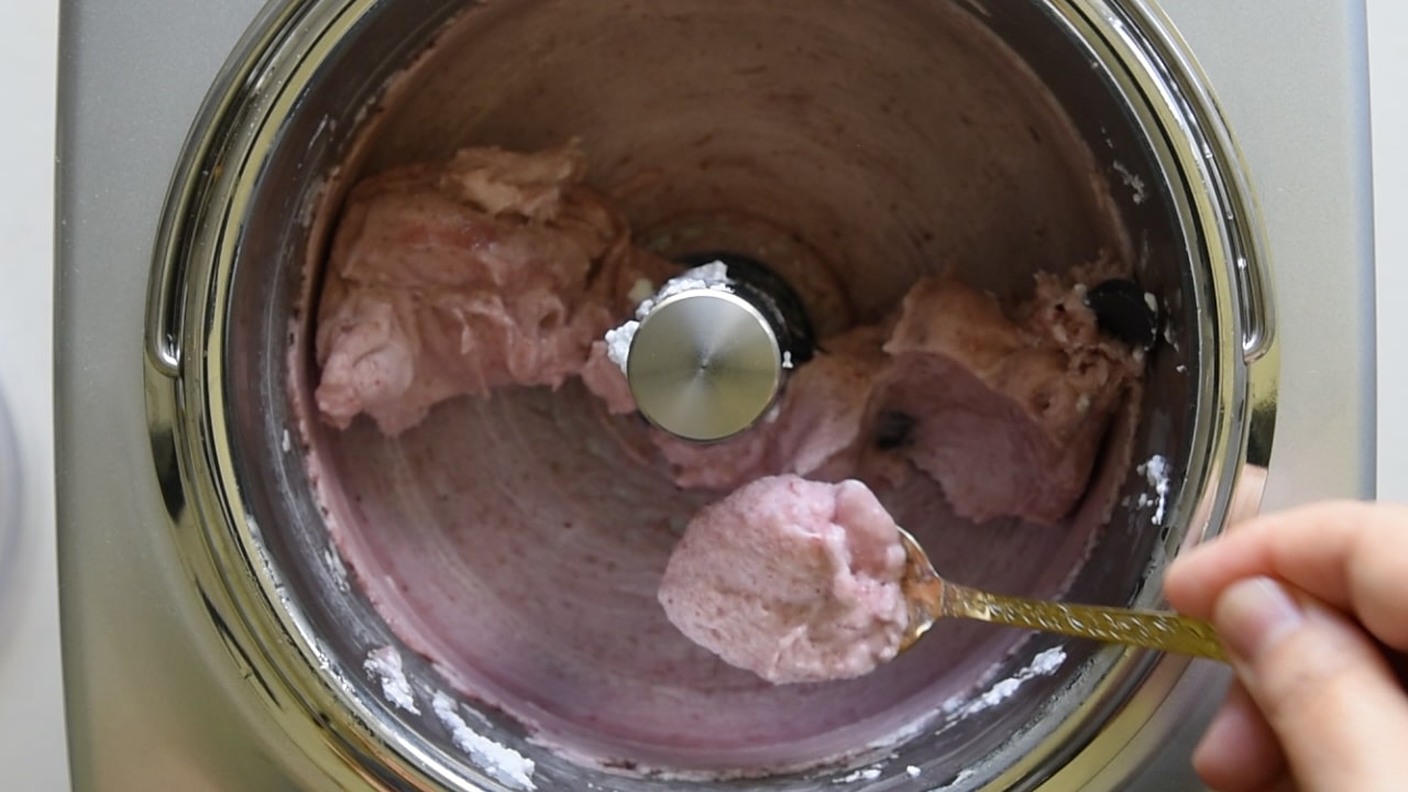 the sorbet is ready