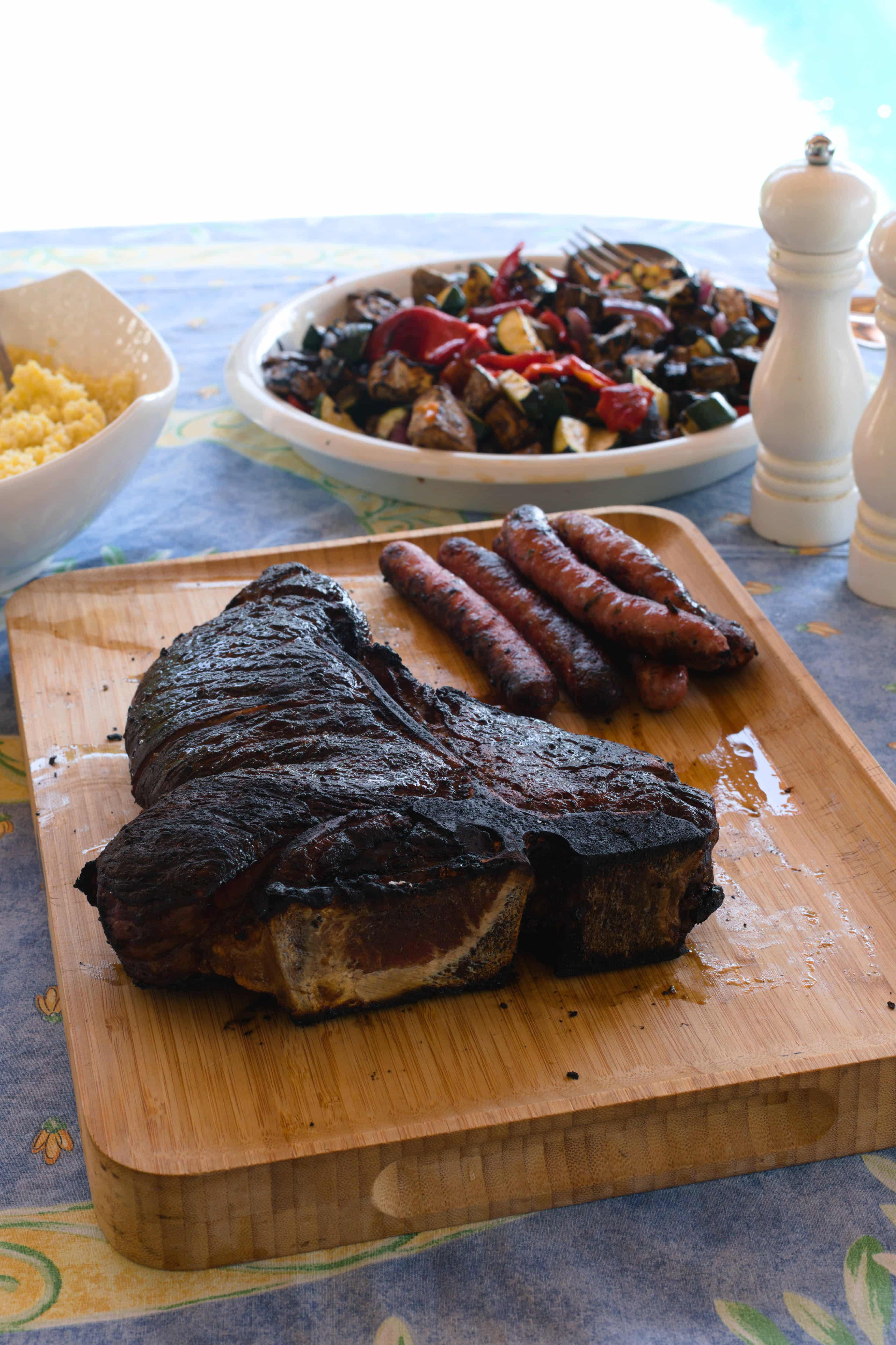 let the steak rest for 10 minutes