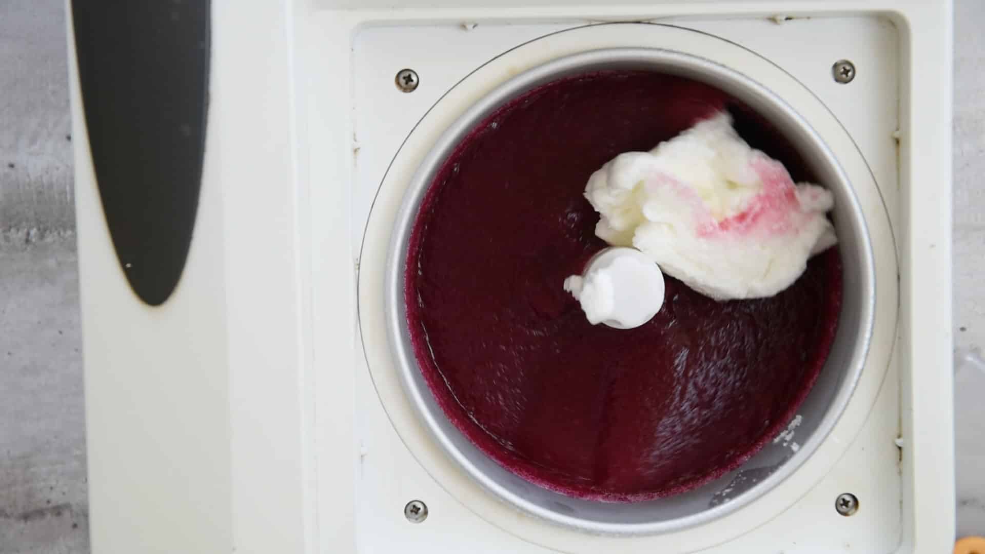 Add the Italian meringue