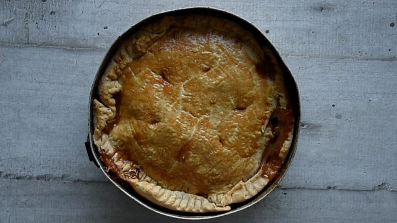 let the pie cool down