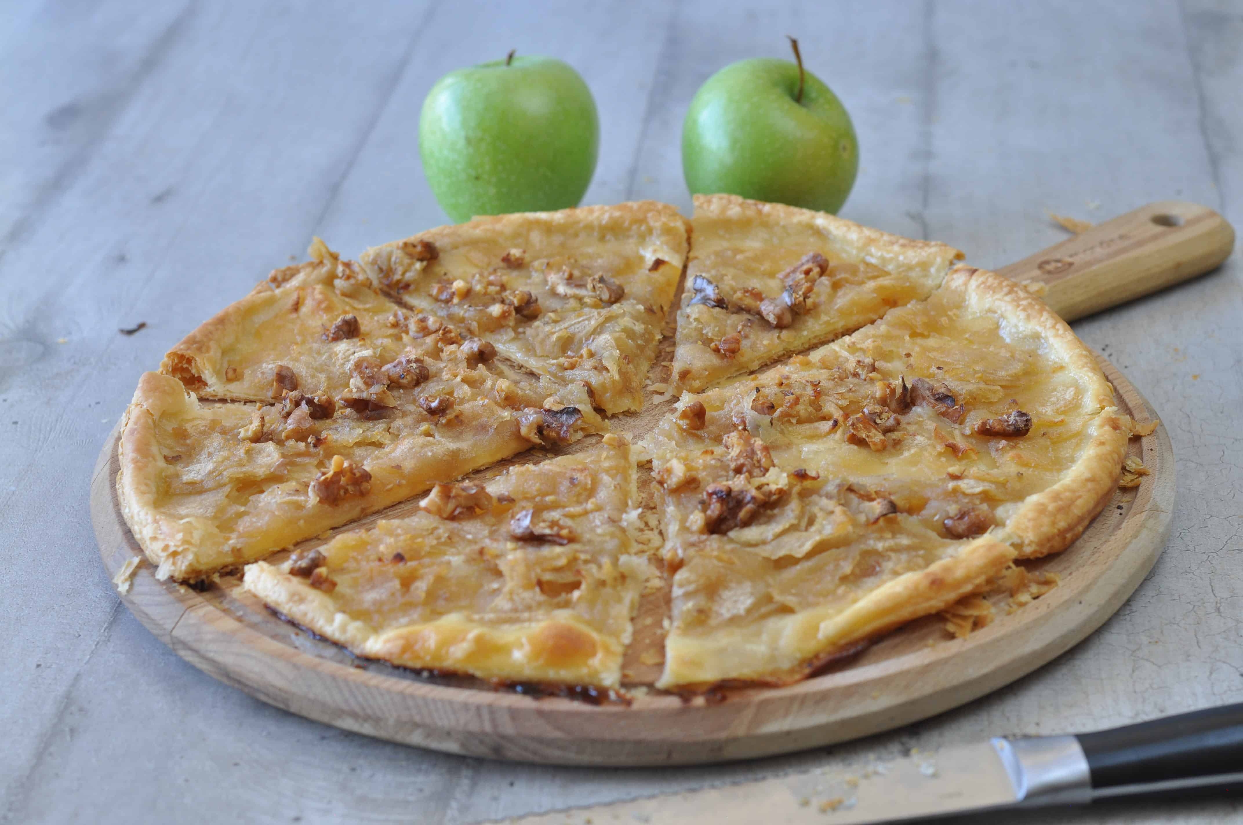 quick apple tart