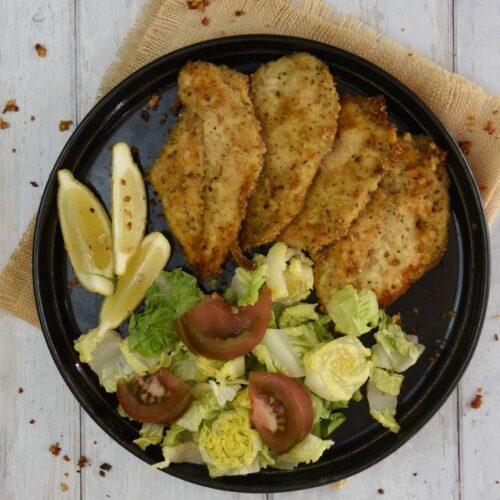 Baked chicken cutlets