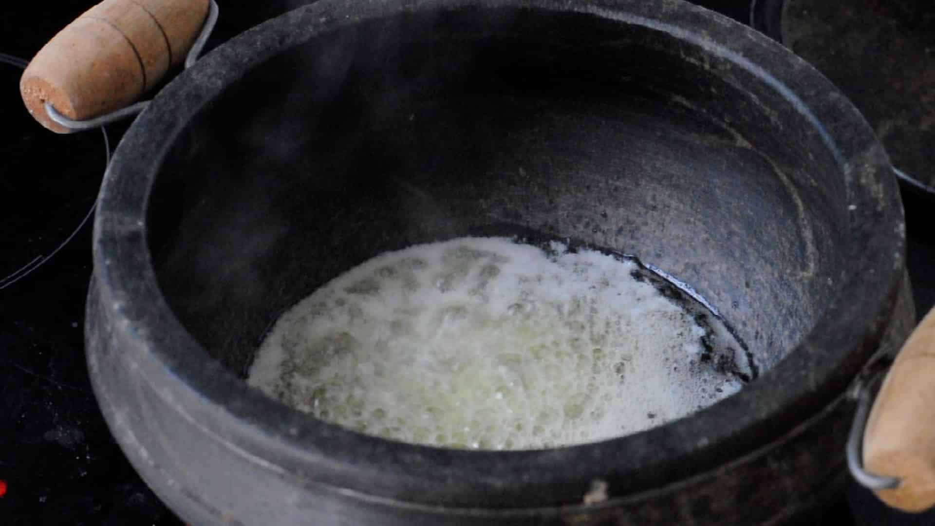Butter in a pot
