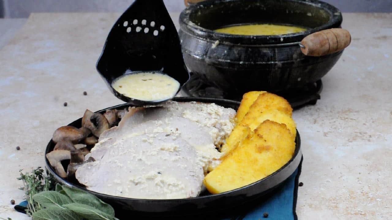 Serve with the juices