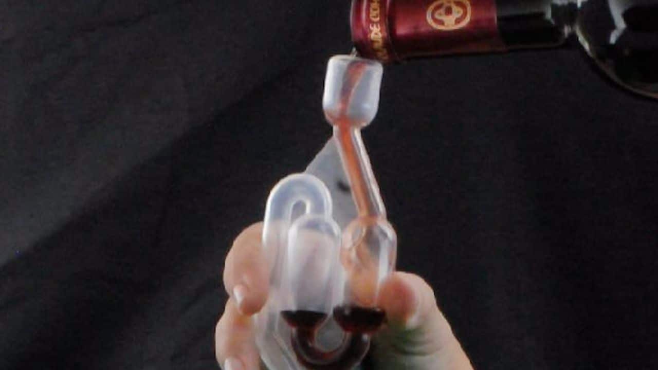 Attaching the airlock tube