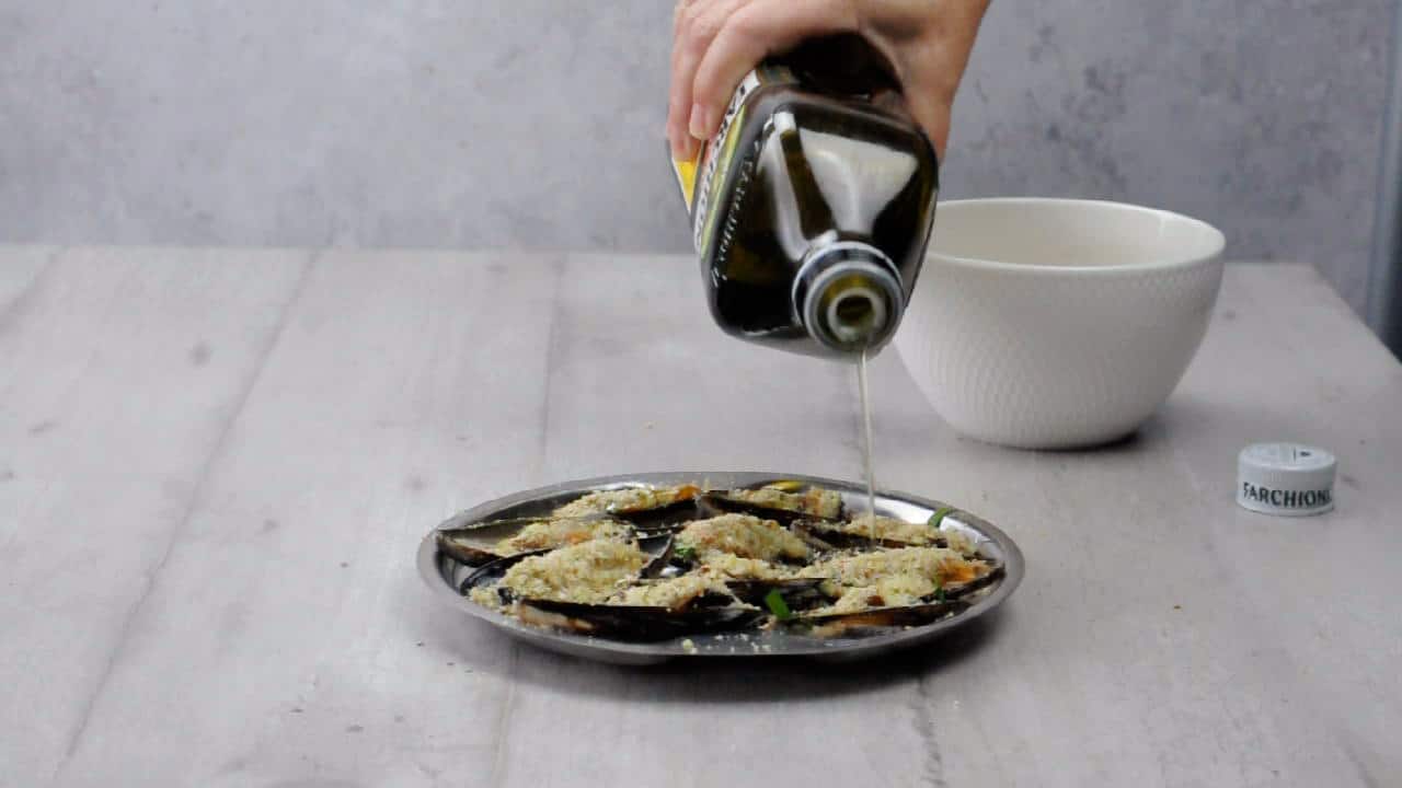 Drizzle some olive oil