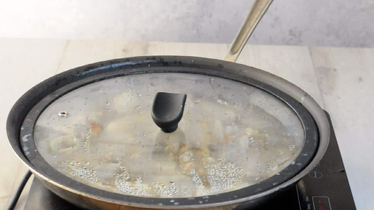 cover and let it rest