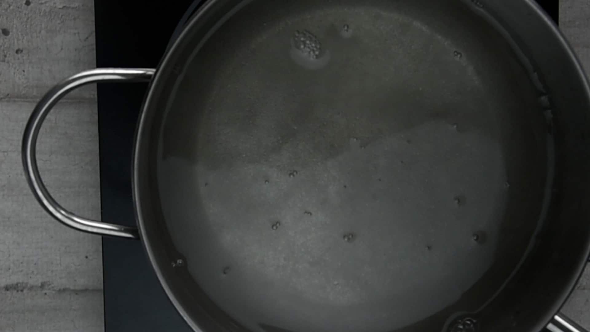 Let the syrup cool down to room temperature