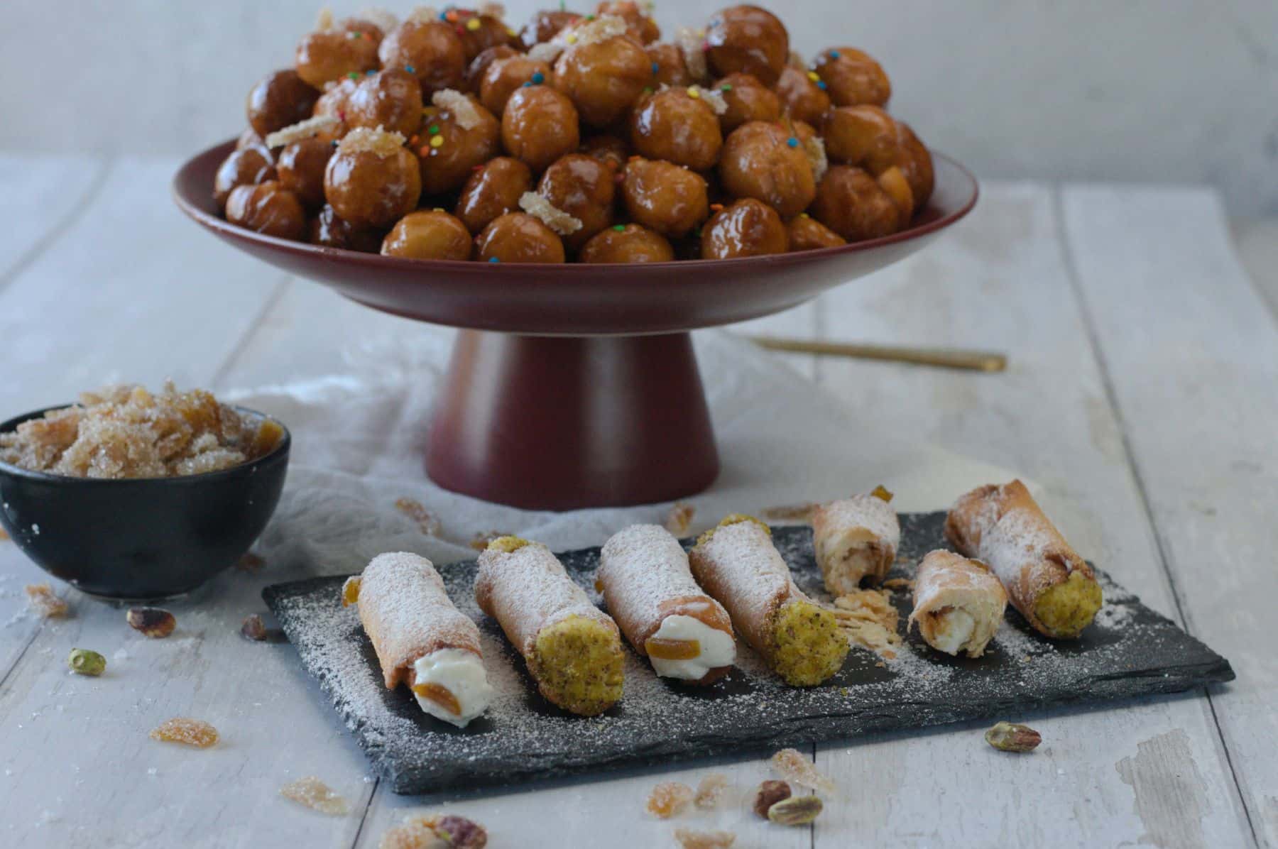 truffoli e cannoli