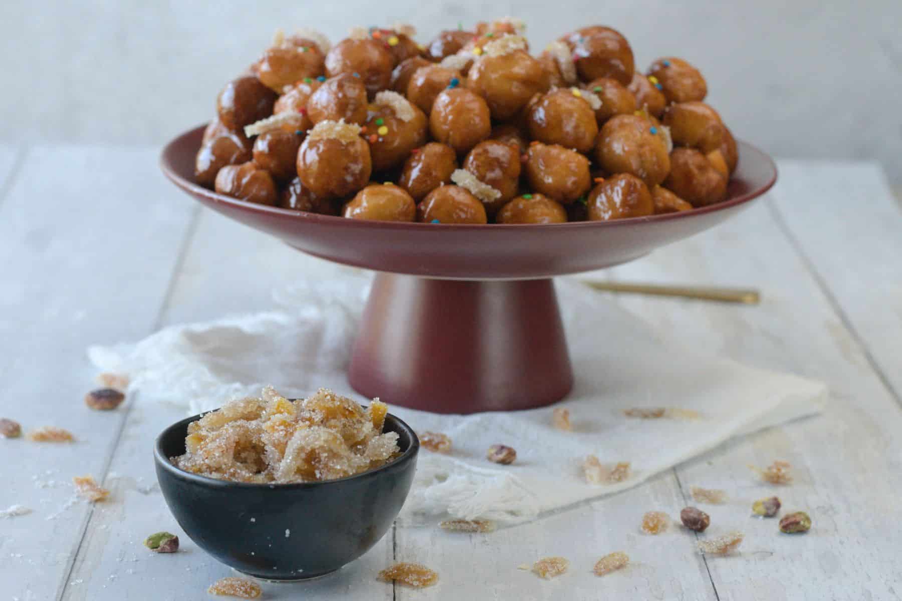 serve when the honey has cool down and harden