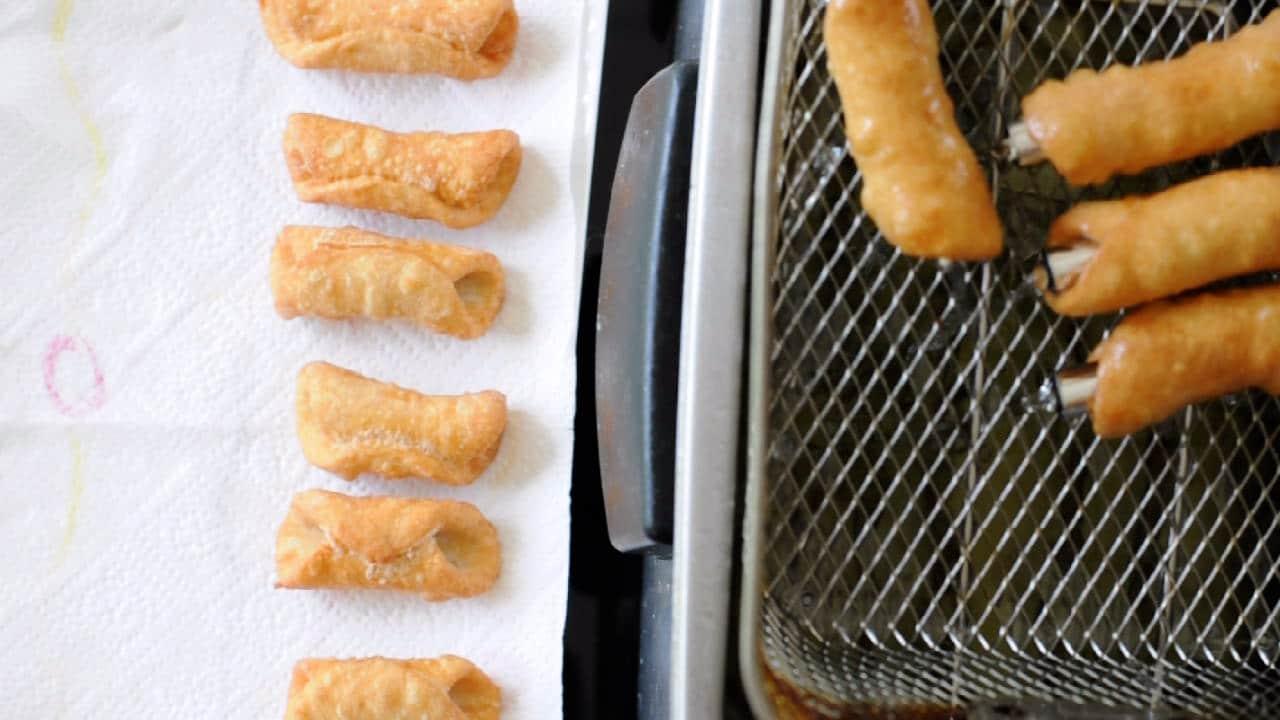 place on a kitchen paper towel