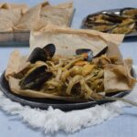 Pasta mari e monti al cartoccio