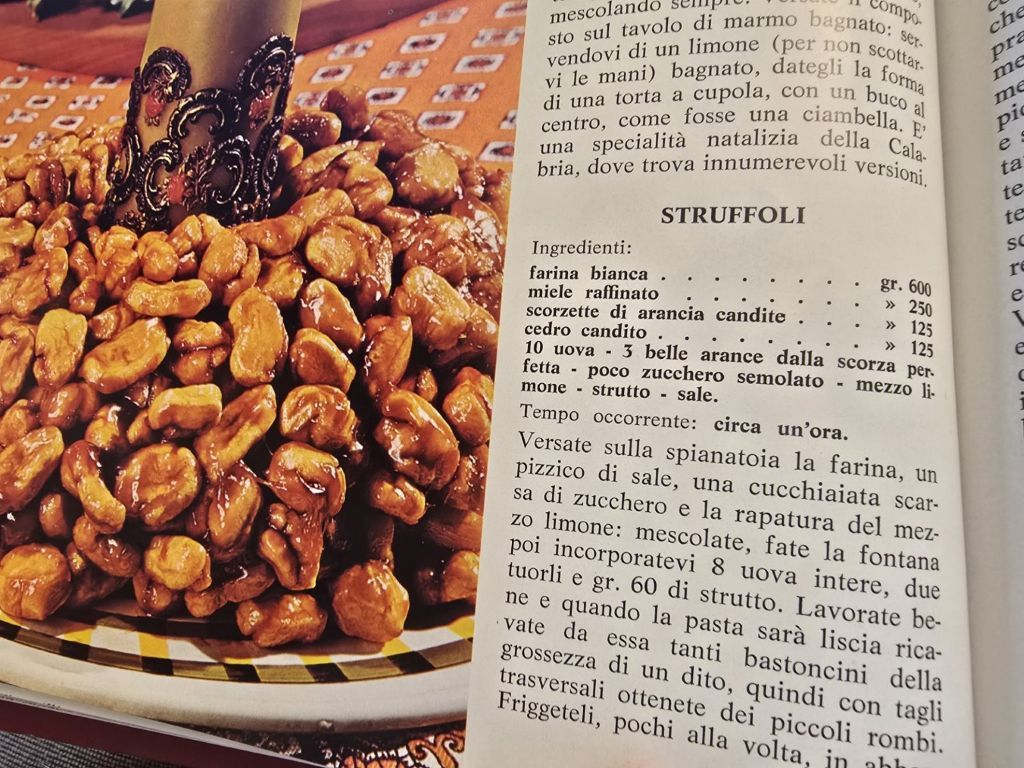 Recipe from cucina Italiana from the 70s