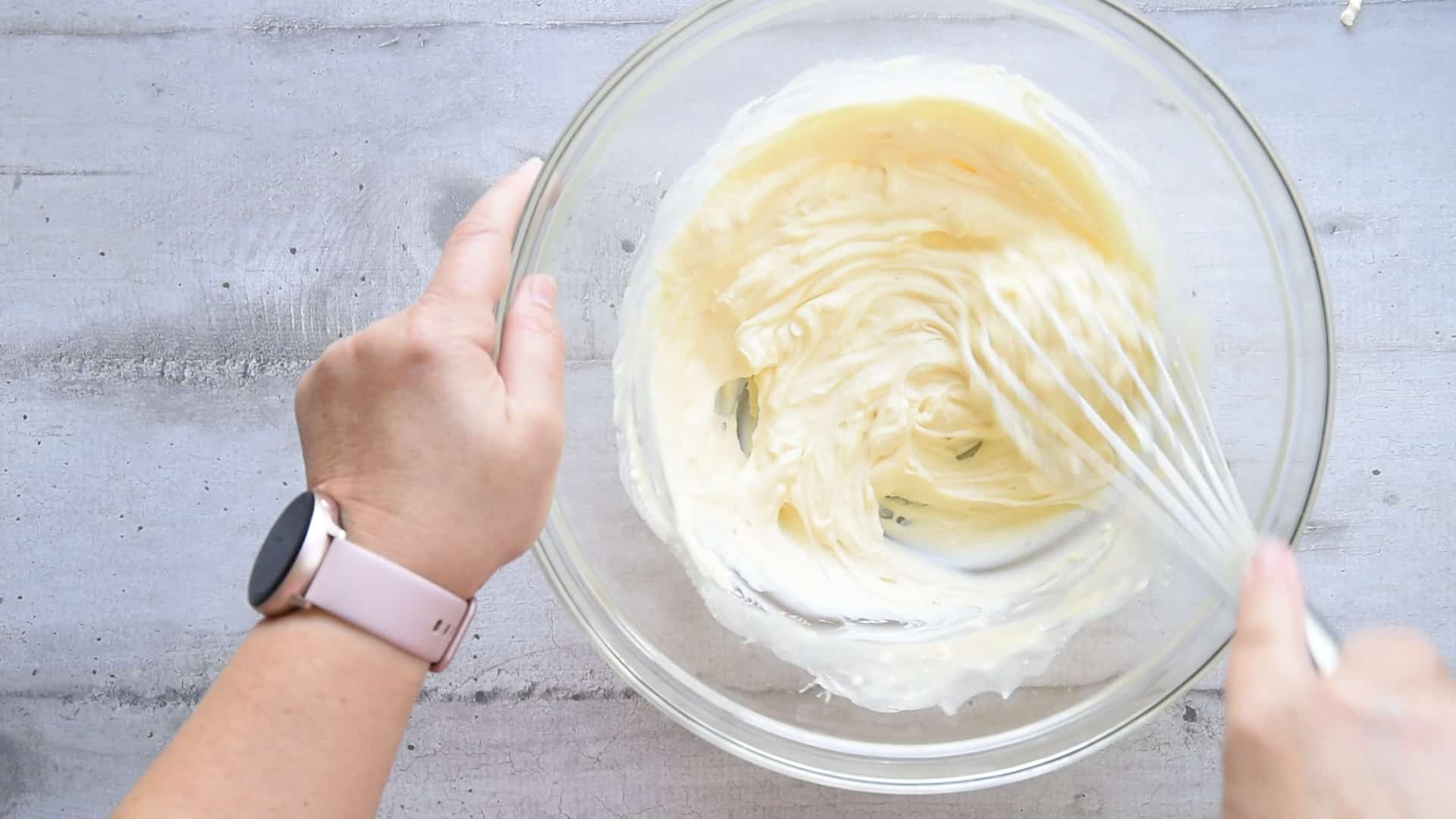 fold in the mascarpone