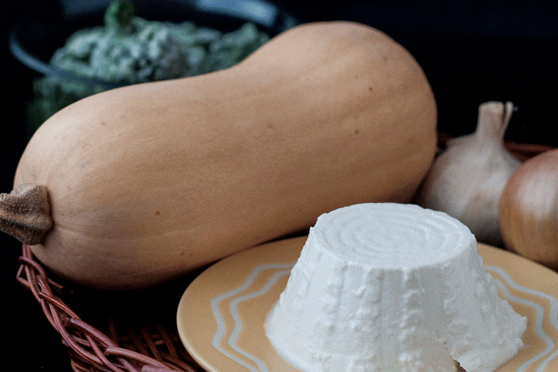 Butternut Squash Ricotta Spinach Bacon