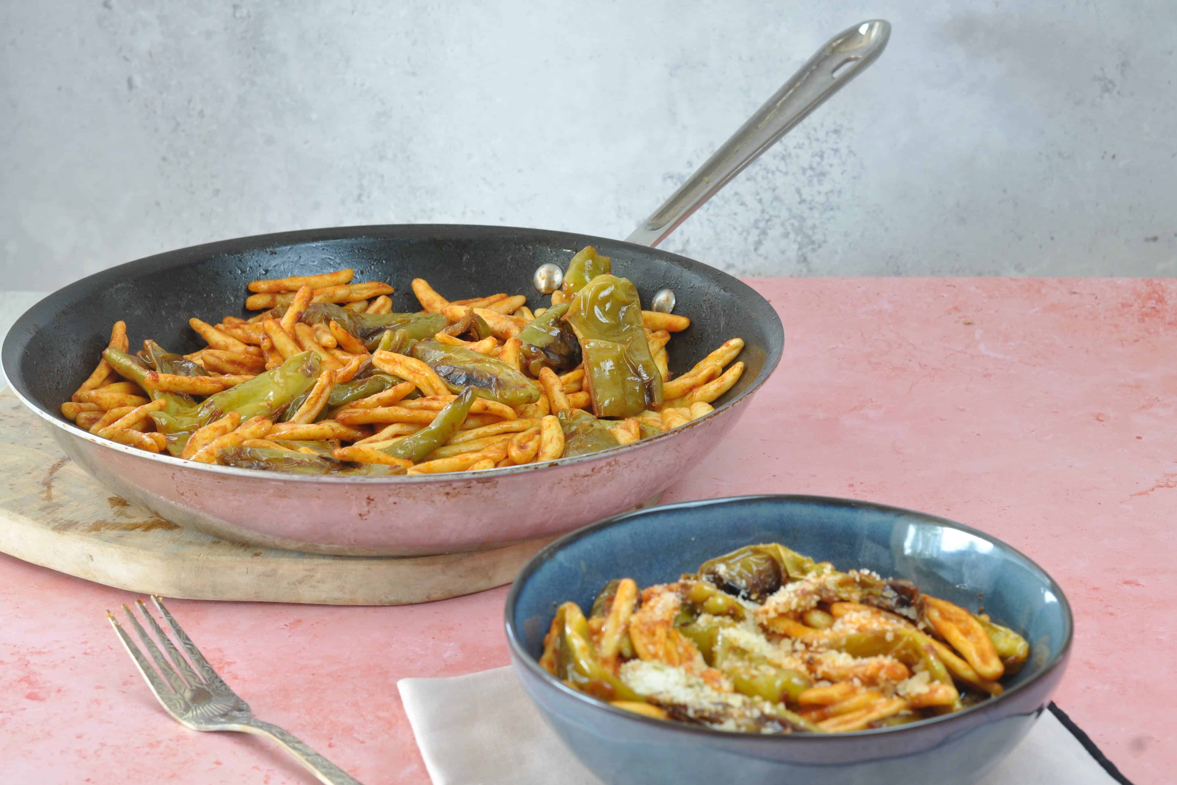 Pasta with friggitelli