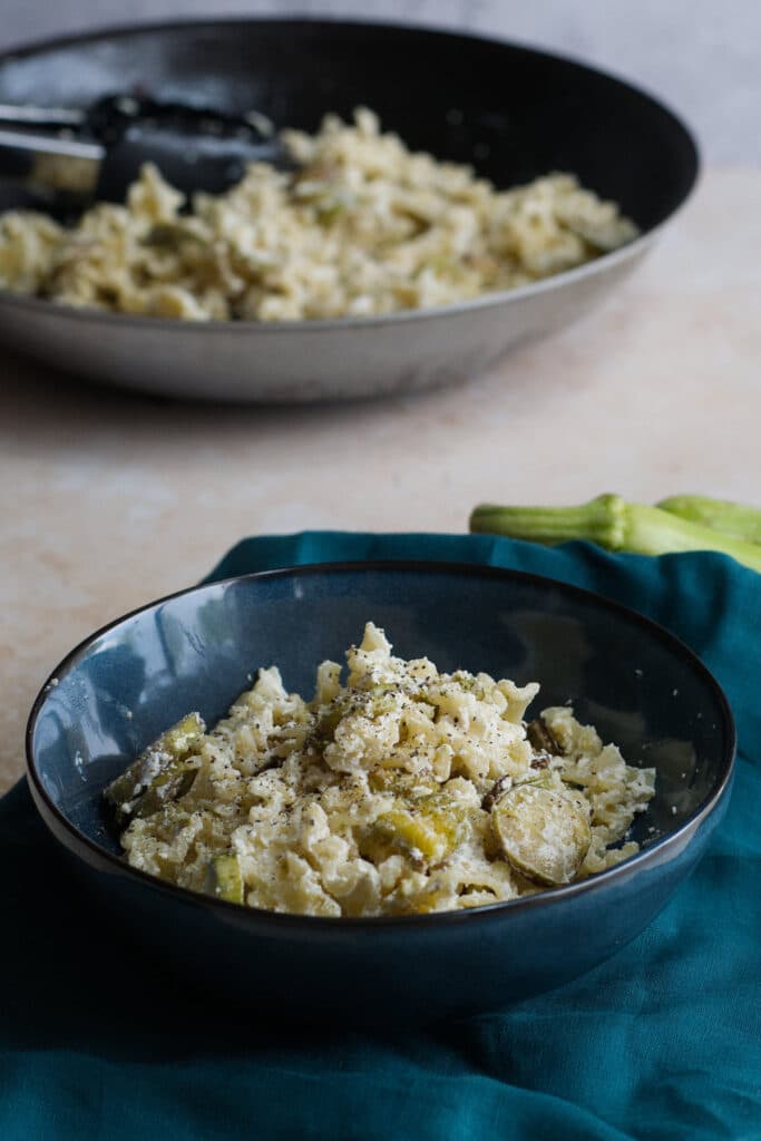 pasta ricotta e zucchini