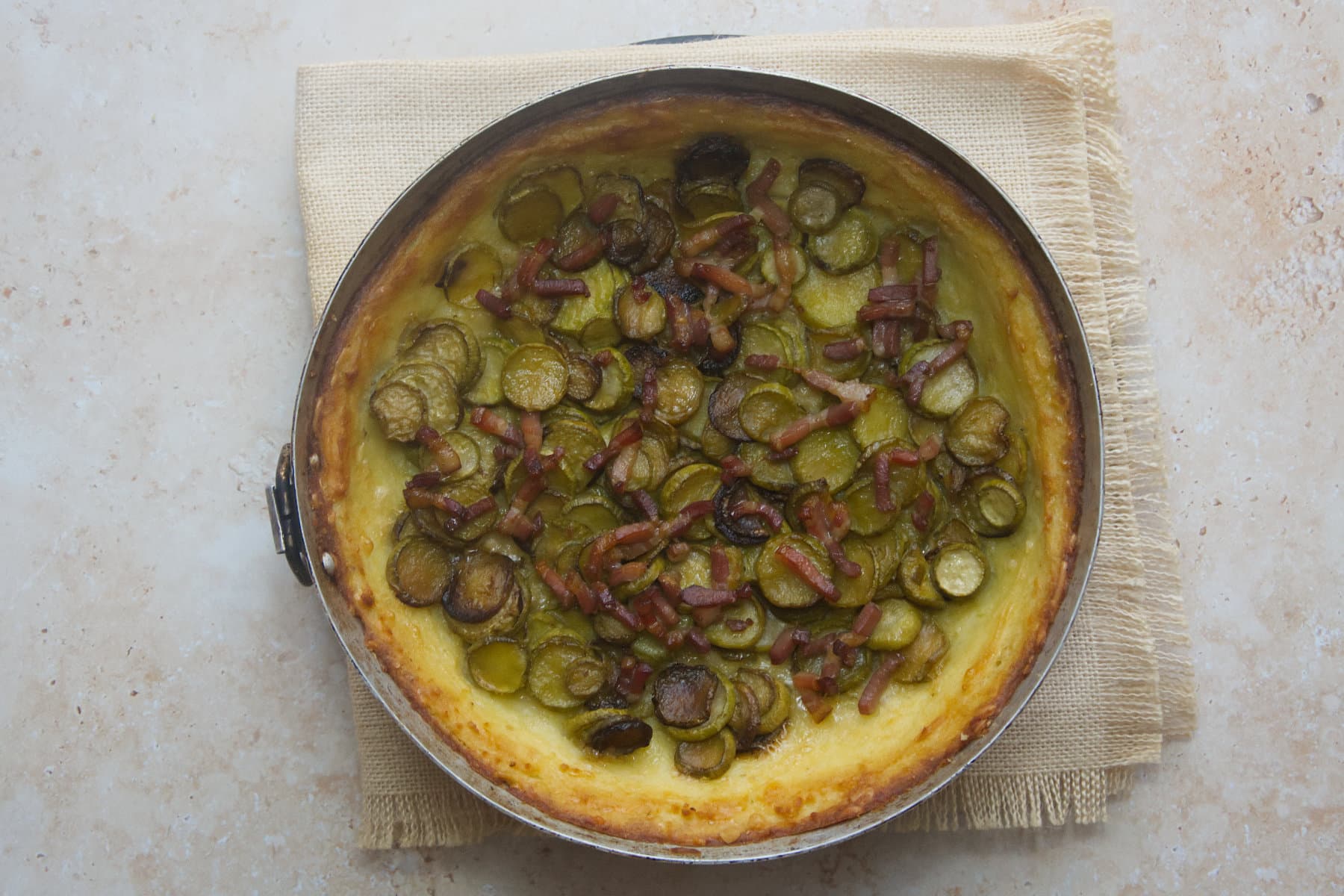 Potato zuccini casserole