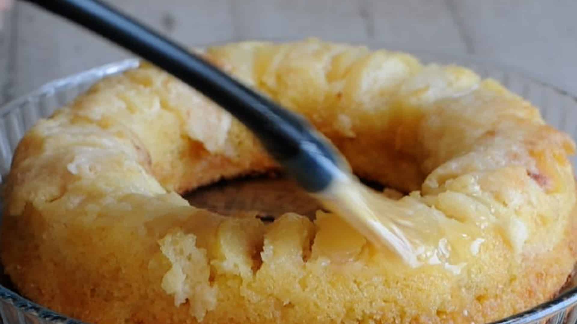 Brush with glaze