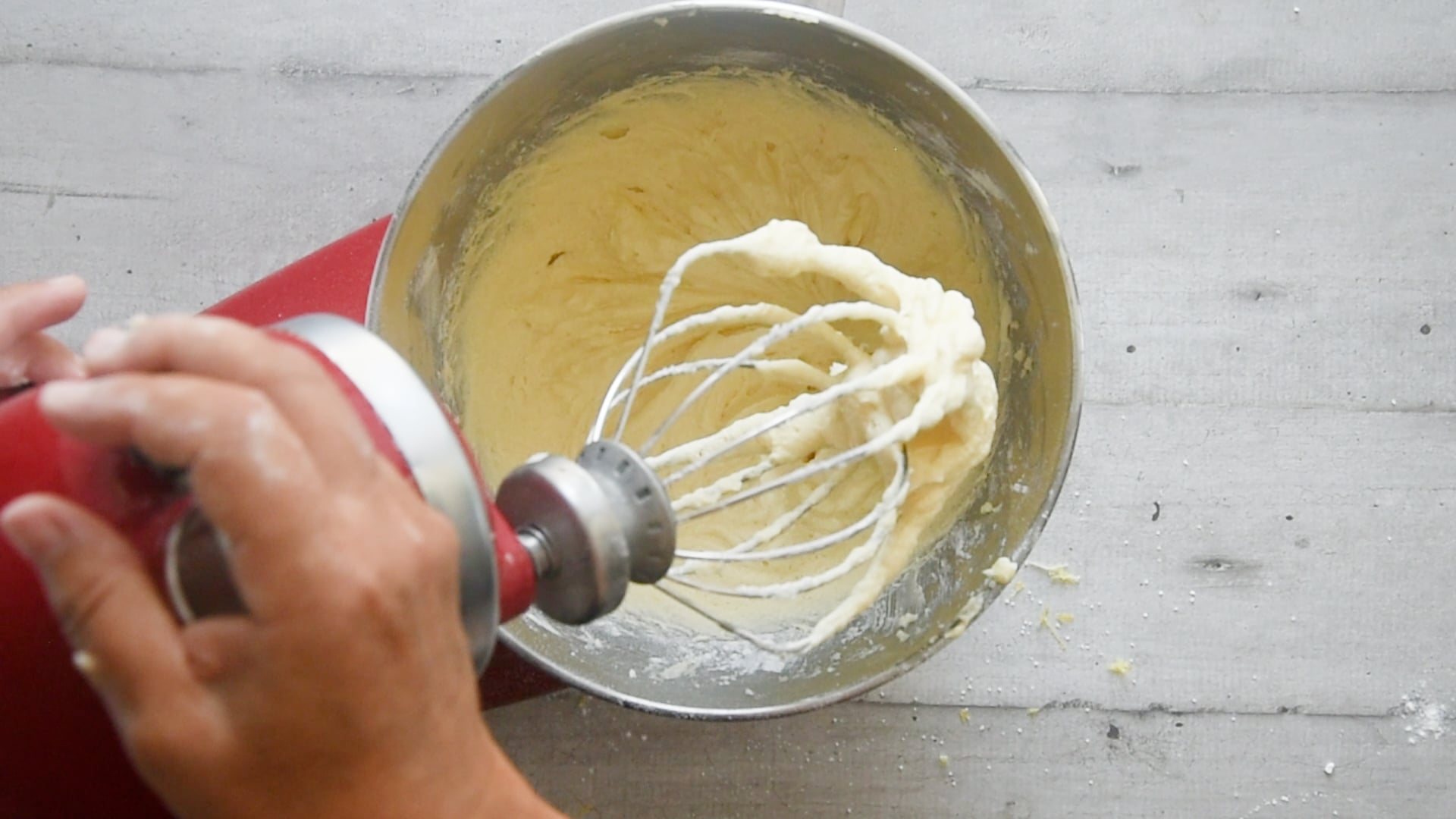 Final smooth batter