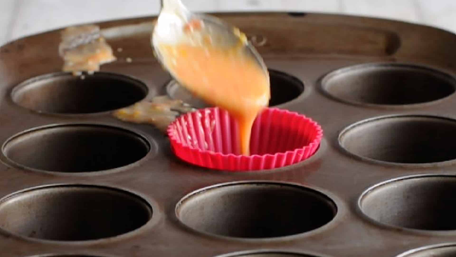 Put the silicon into a muffin tin