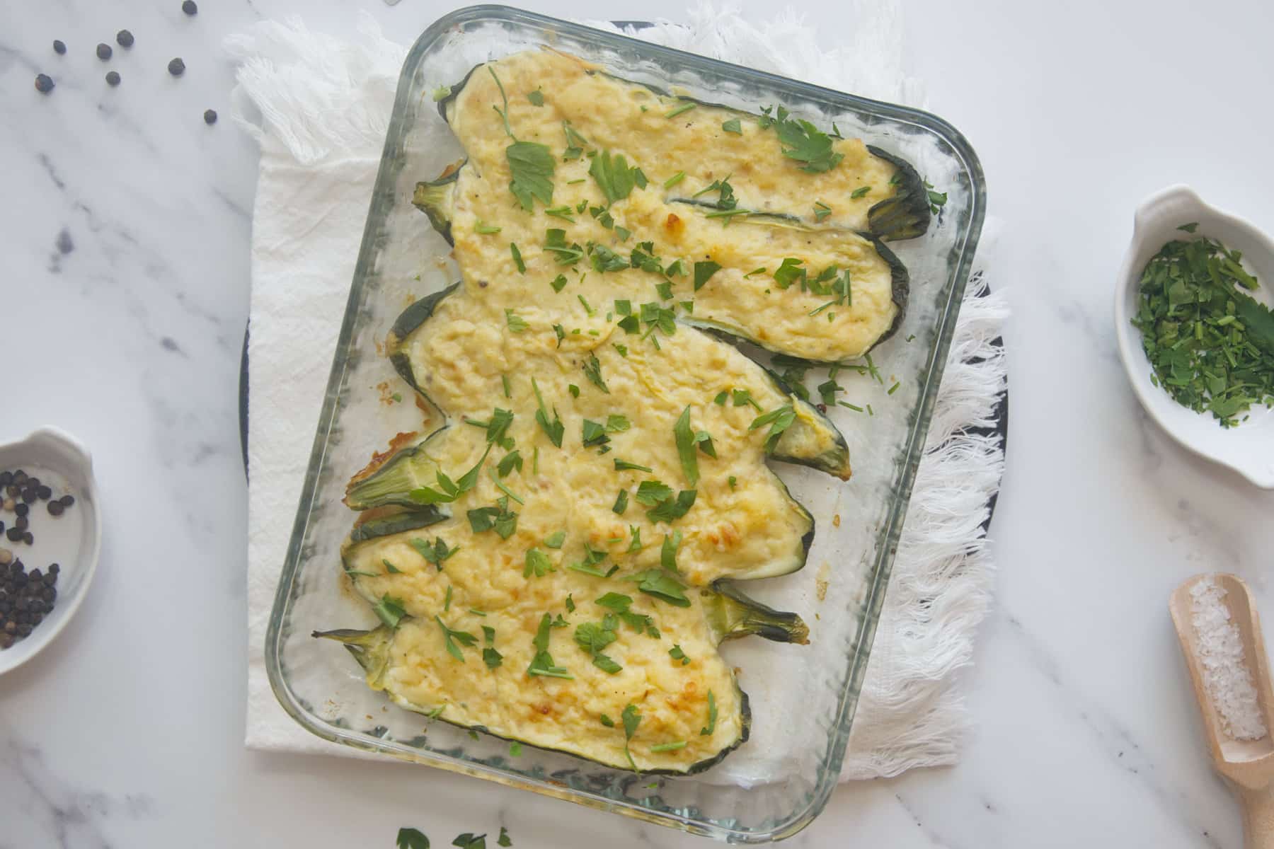 potato stuffed zucchini
