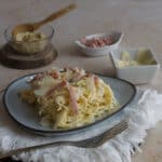 spaghetti ricotta truffle
