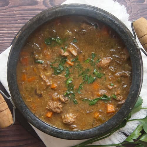 Italian Veal Stew With No Tomato